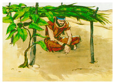 Book of jonah chapter 4 2 %28bible illustrations by sweet media%29