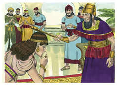 512px book of esther chapter 5 8 %28bible illustrations by sweet media%29